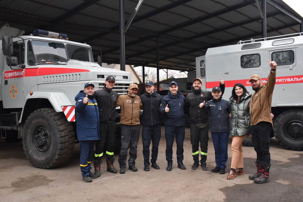 Луцьк відвідали представники польських рятувальників