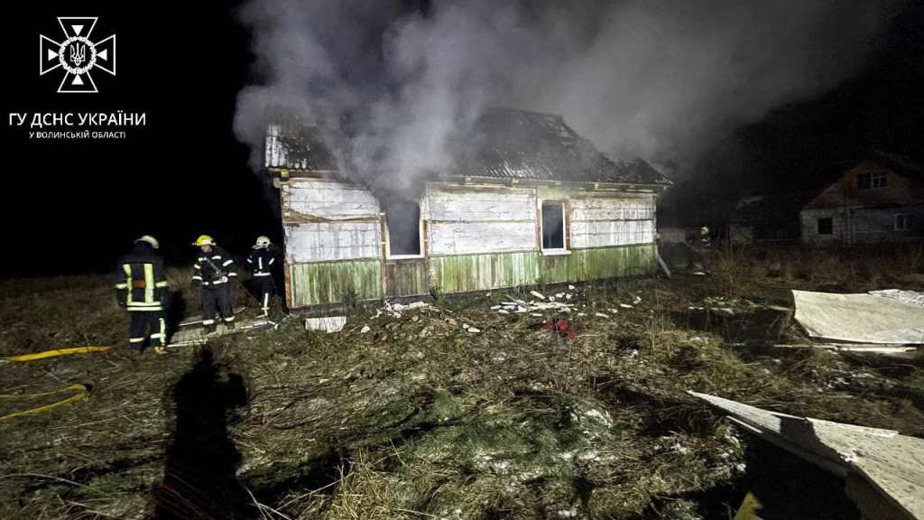 У пожежі у Ківерцях загинув чоловік