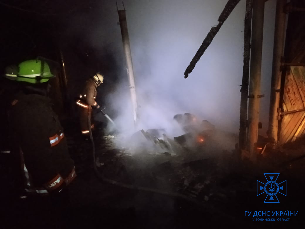 Рятувальники ліквідували чотири пожежі на Волині