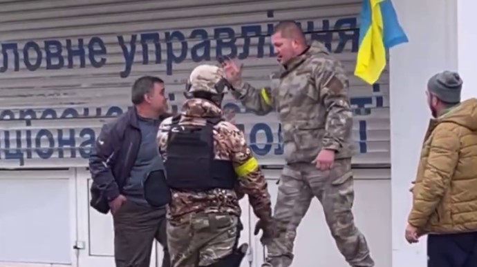 Українські військові зайшли у Херсон