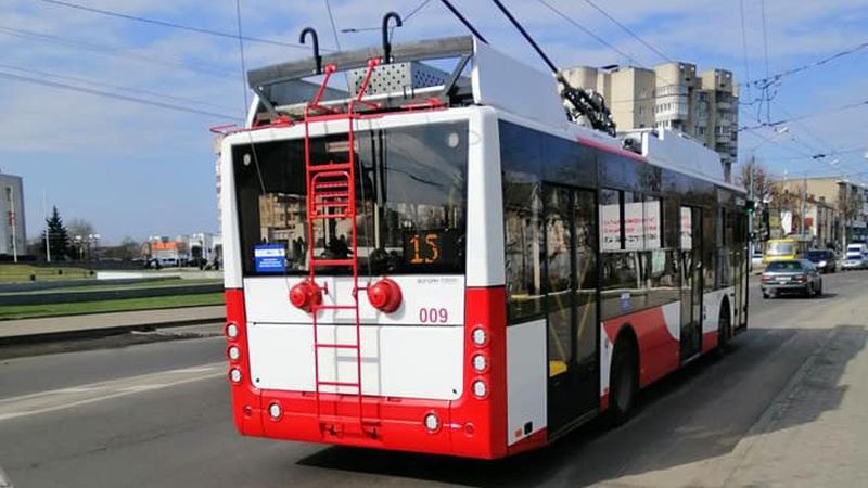 У Луцьку через відключення електроенергії змінять рух тролейбусів