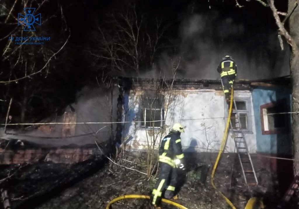 У селі поблизу Луцька у пожежі загинув чоловік