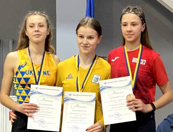 Ковельчанка стала бронзовою призеркою чемпіонату України з легкої атлетики серед юніорів