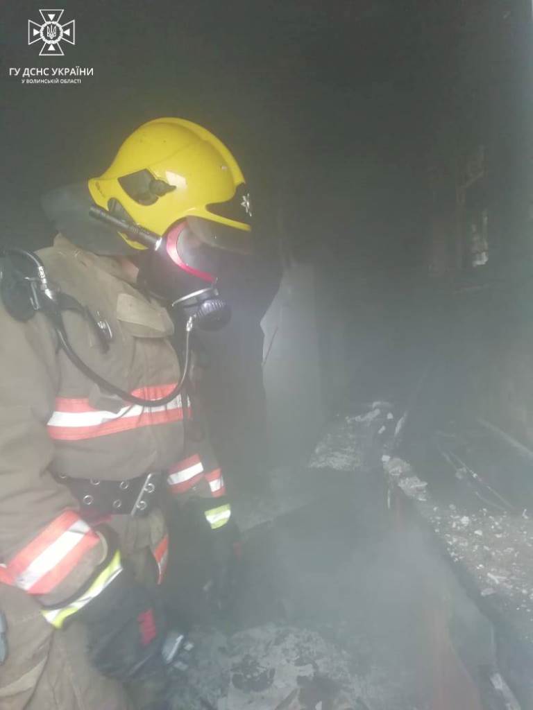 Минулої доби ліквідували пожежі будинків у Луцьку та Берестечківській громаді