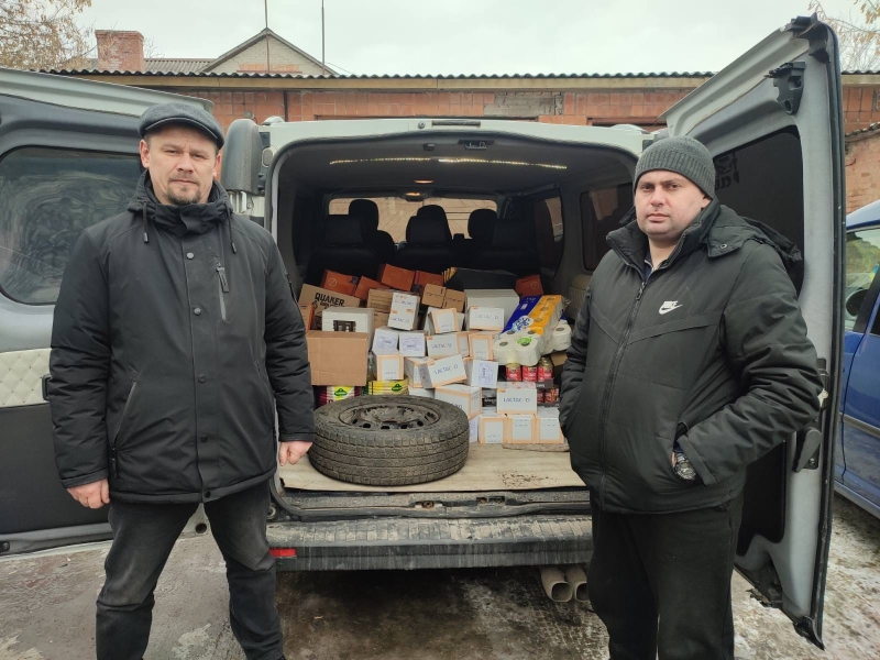 Ківерцівська громада відправила чергові партії гуманітарної допомоги військовим