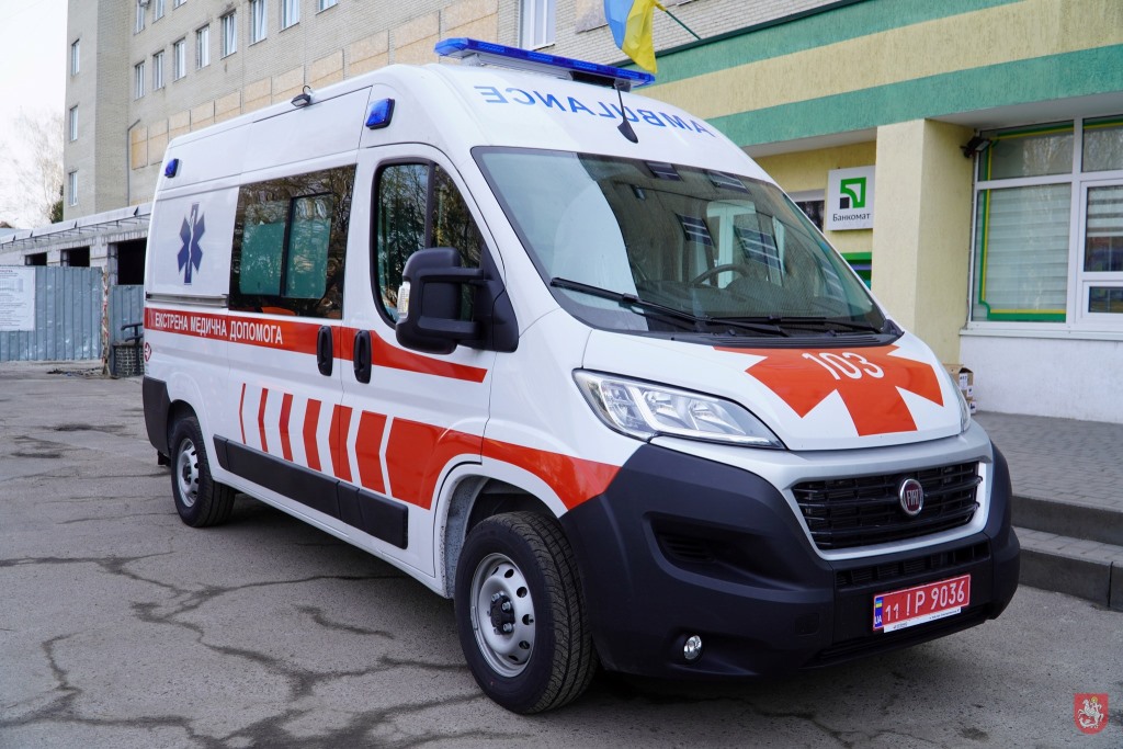 Володимирське ТМО отримало авто швидкої допомоги від українсько-німецького проекту