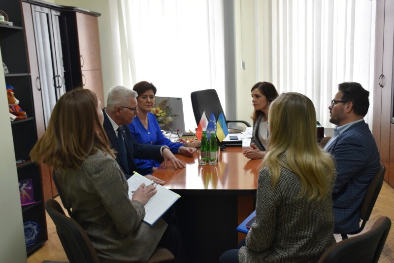 Заступниця Луцького міського голови зустрілася з делегацією Замостського повіту Республіки Польща