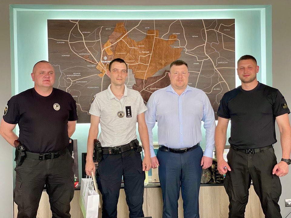 У Нововолинську вітали поліцейських офіцерів громади