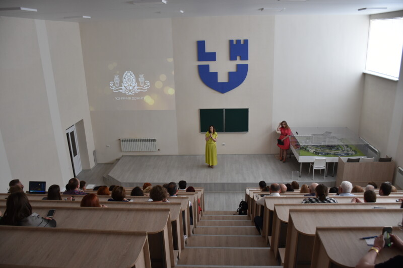 Заступниця Луцького міського голови привітала колектив Донецького національного технічного університету із 102-річчям