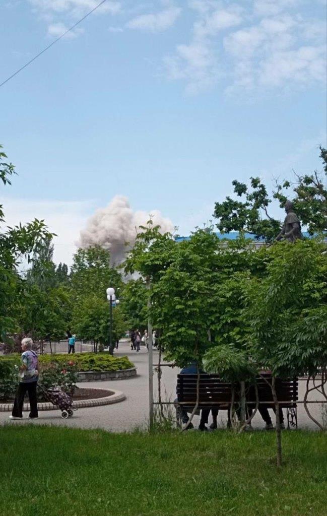 У Бердянську пролунали вибухи, є влучання по позиціях росіян