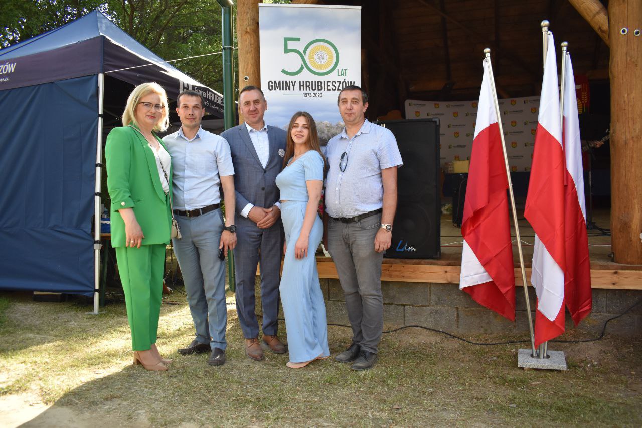 Представники Володимирської міської ради привітали партнерів із Грубешова із 50-річчям гміни