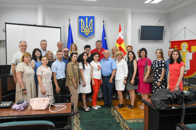 Луцька міська рада прийняла делегацію з Чернігівщини