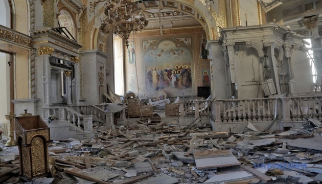Зеленський заявив, що Свято-Преображенський собор в Одесі відновлять