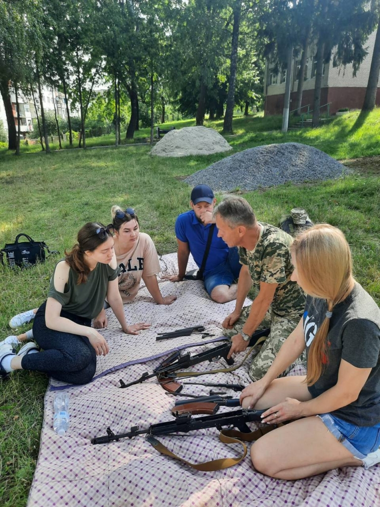 У Нововолинську відбулися тактичні навчання для цивільних мешканців