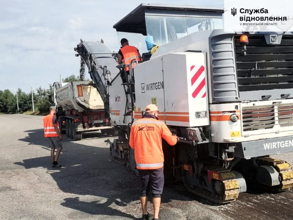 На Волині проводять ямковий ремонт дороги «Київ-Ковель-Ягодин»