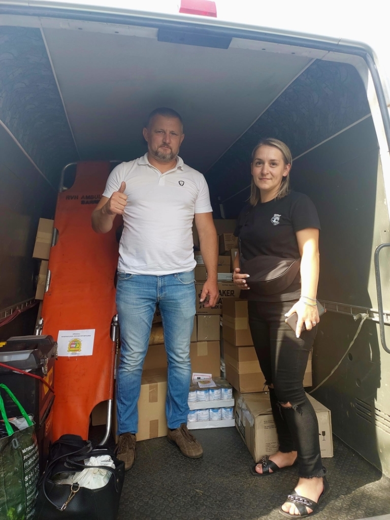 Із Ківерців відправили гуманітарну допомогу військовим на Донеччину та Луганщину