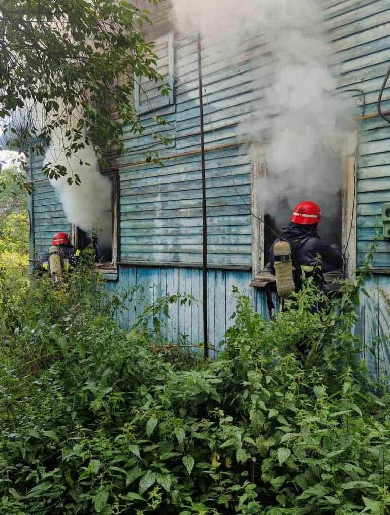 У селі Володимирського району горів житловий будинок