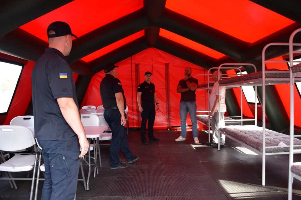 У Луцьку продемонстрували обладнання, придбане для рятувальників за кошти міського бюджету