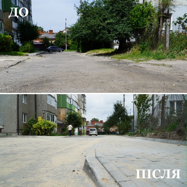 У Володимирі відремонтували прибудинкову територію на вулиці Поліської Січі