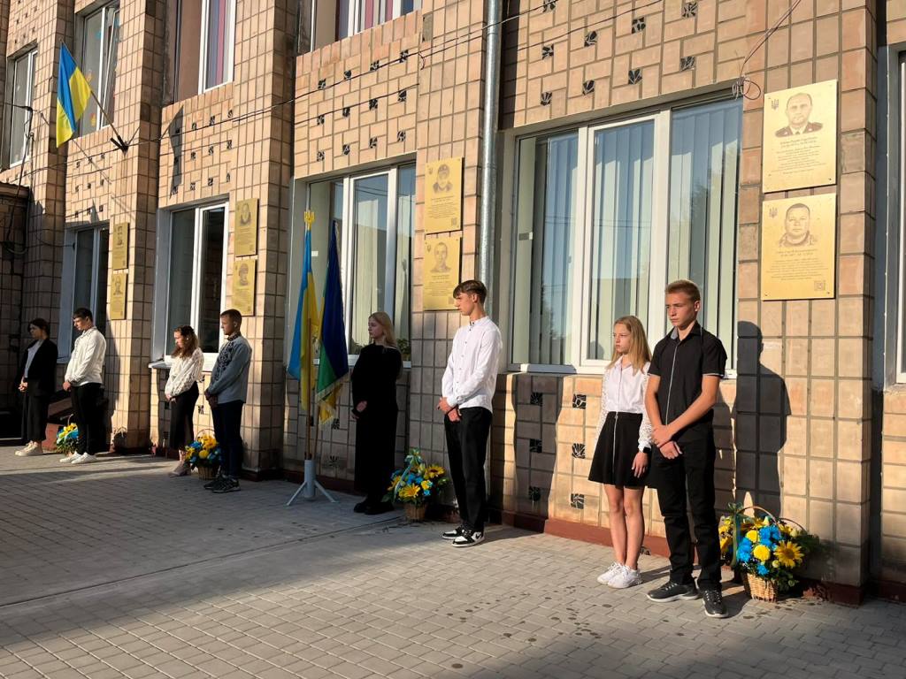 У Ковелі відкрили меморіальні дошки на честь полеглих Захисників України
