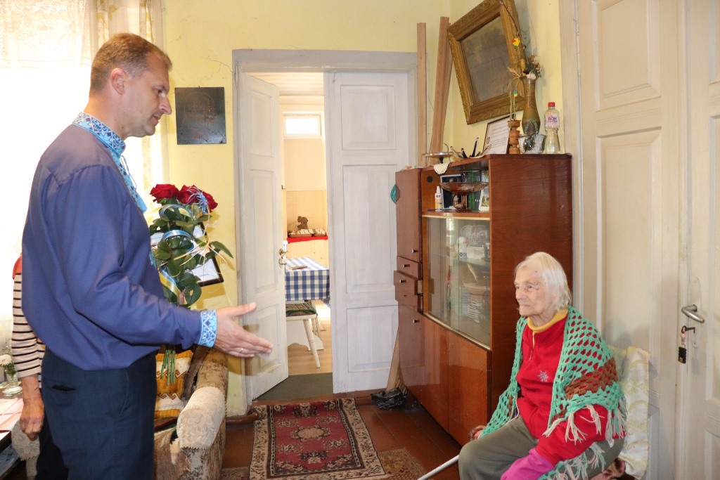 У Володимирі привітали сторічну ветеранку УПА на псевдо «Леся»