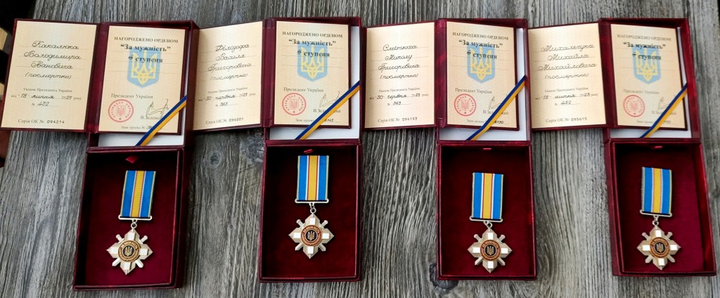 Героям, які повернулися на Волинь «на щиті», посмертно присвоїли державні нагороди