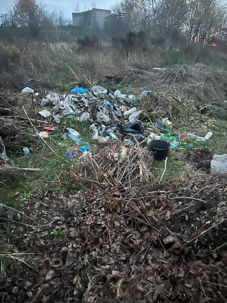 На території Іваничівської громади ліквідували стихійне сміттєзвалище