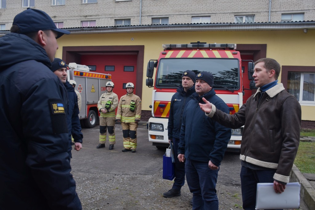 Волинські рятувальники отримали благодійну допомогу з Німеччини