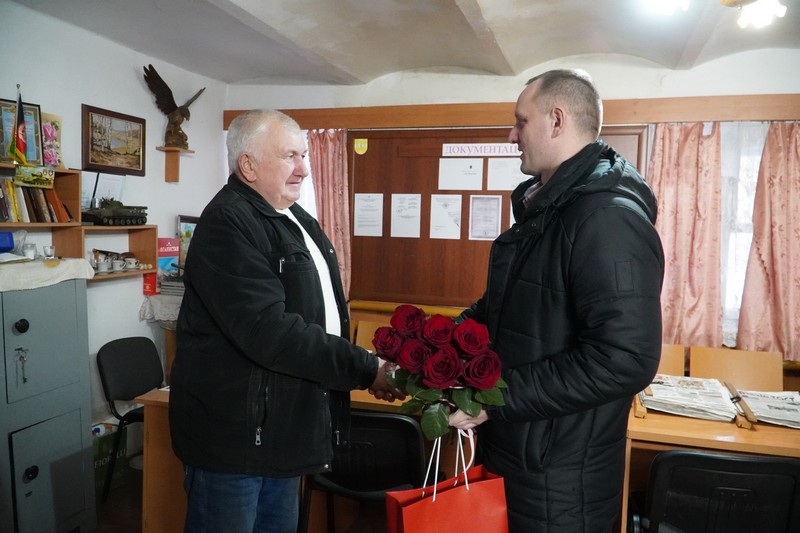 У Володимирі голова афганської ветеранської спілки відзначив ювілей