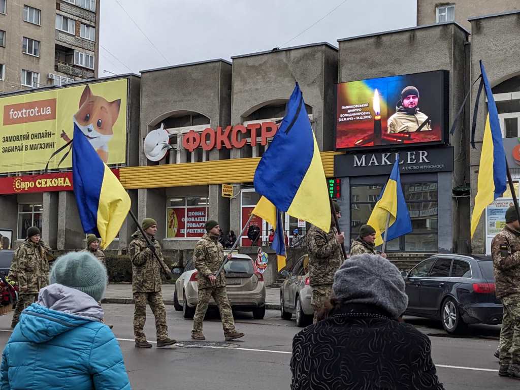 У Ковелі попрощалися з Героєм Дмитром Павліковським