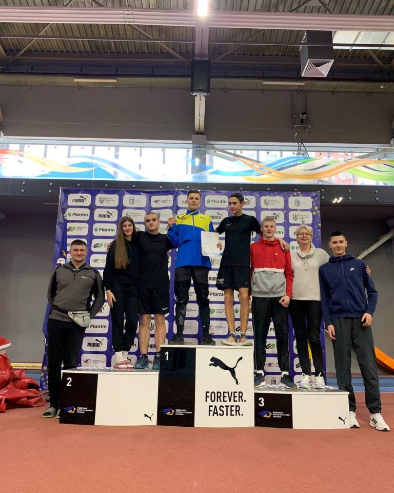 Володимирська ДЮСШ уперше перемогла на чемпіонаті України з легкої атлетики
