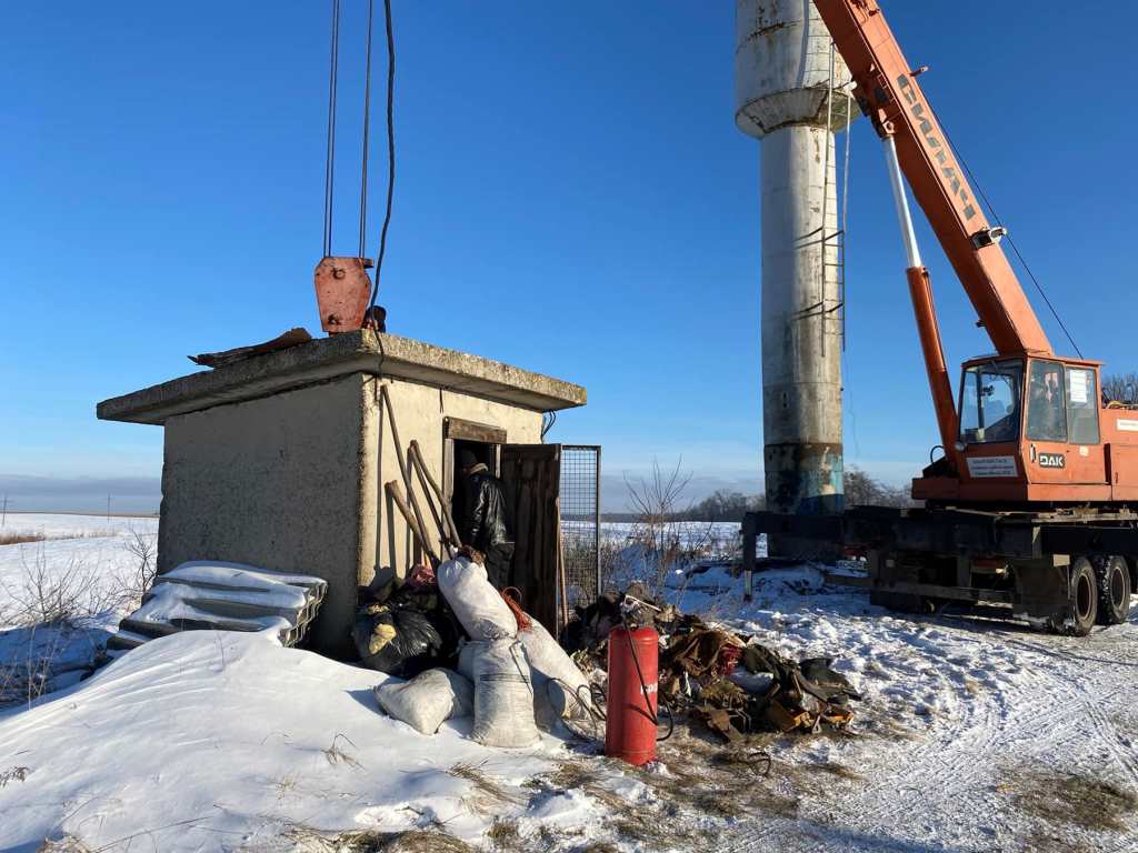 У Володимирській громаді працівники водоканалу ліквідували аварійні ситуації на водонапірних вежах