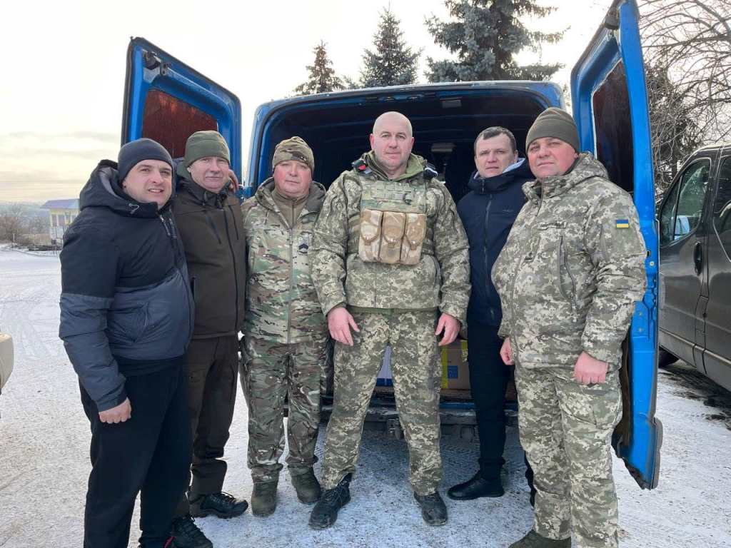 Із Нововолинська доставили партію допомоги військовим на Запорізькому напрямку
