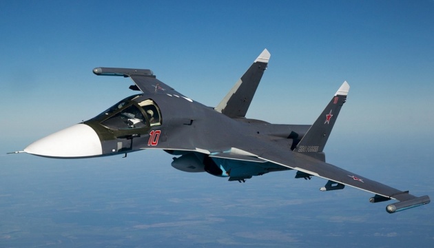 російський літак Су-34 знищили у Луганській області