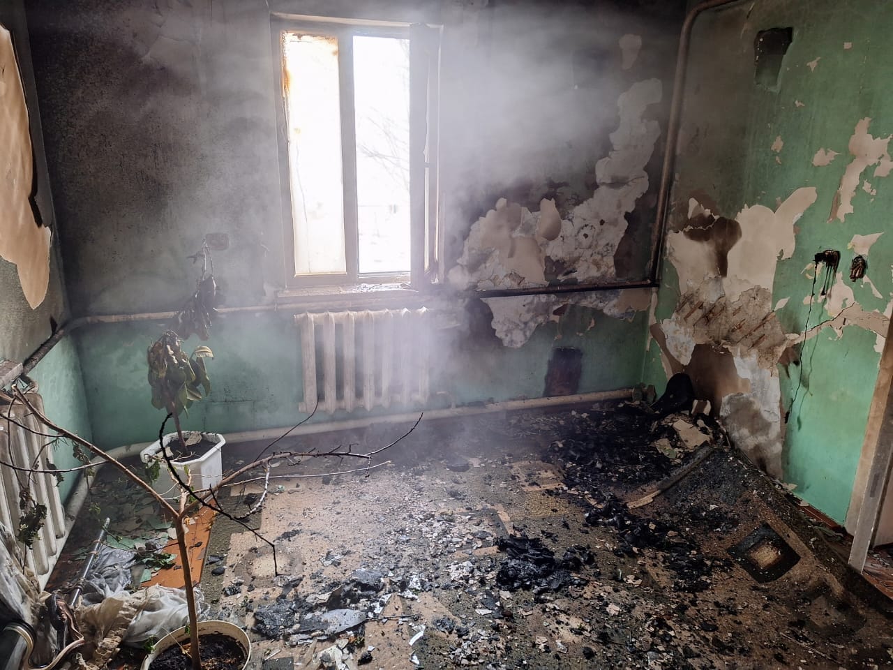 В Олицькій громаді рятувальники приборкали пожежу житлового будинку