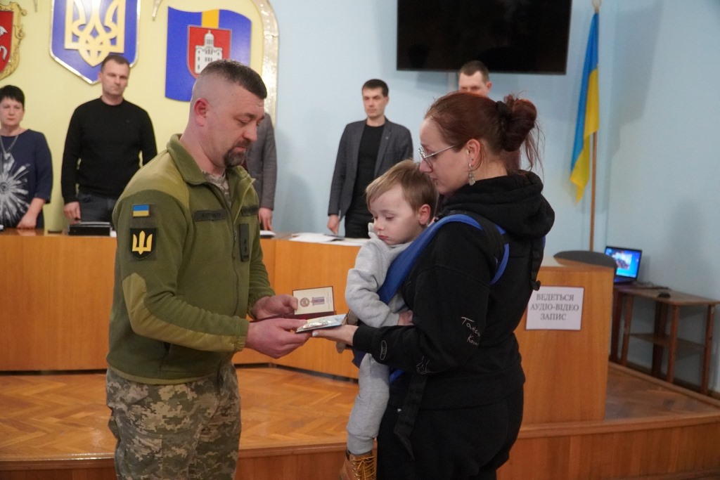 У Володимирі вручили посмертні та прижиттєві військові нагороди