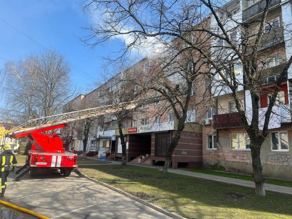 Протягом доби ліквідували пожежі у Луцьку та на Ковельщині