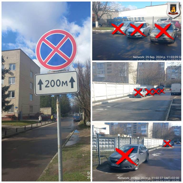 У Луцьку штрафуватимуть водіїв, які порушують правила дорожнього руху поблизу міської лікарні