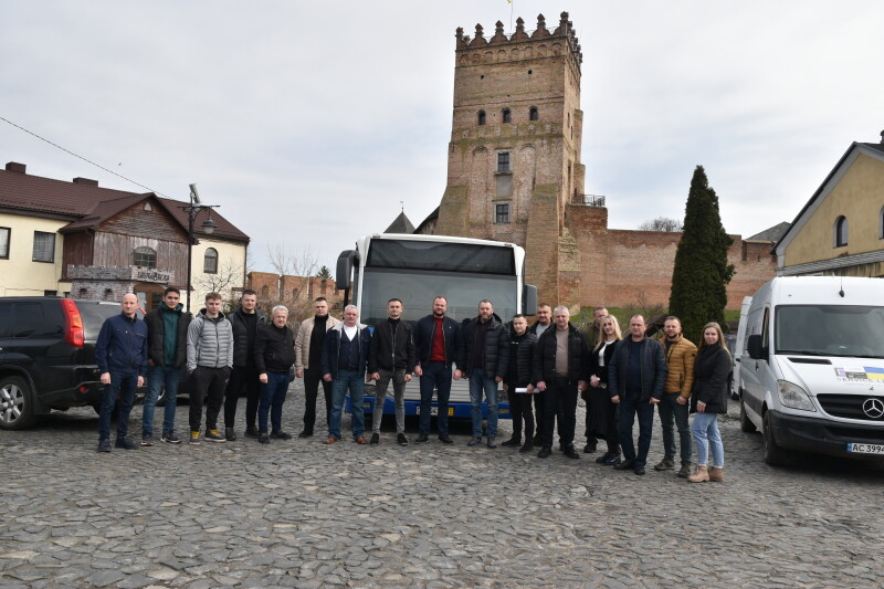 Луцька громада отримала автобус від благодійників