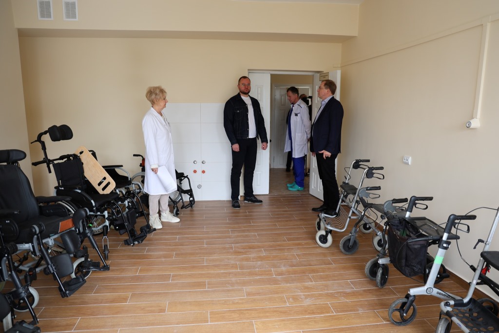 У Луцьку запрацювало відділення реабілітації для пацієнтів після перенесених інсультів та травм