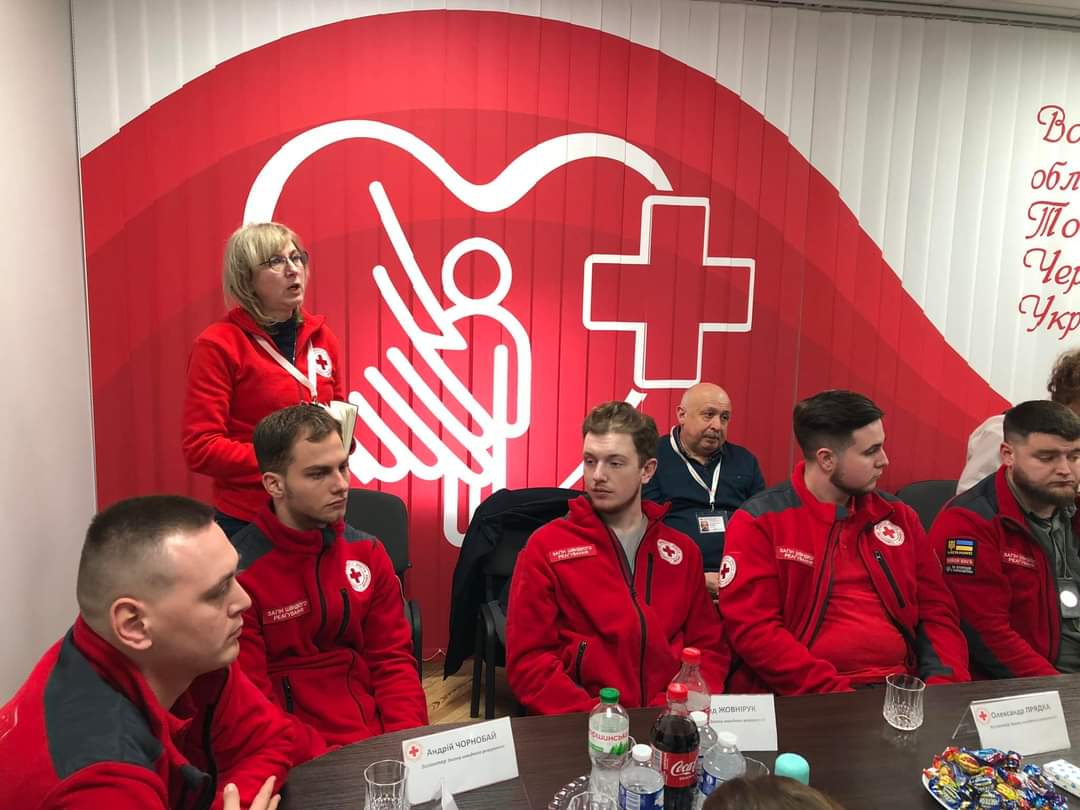 Волинські рятувальники поглиблюють співпрацю з товариством Червоного Хреста