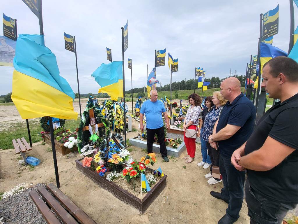 У Володимирі вшанували пам’ять загиблого у російсько-українській війні працівника КП «Полігон»