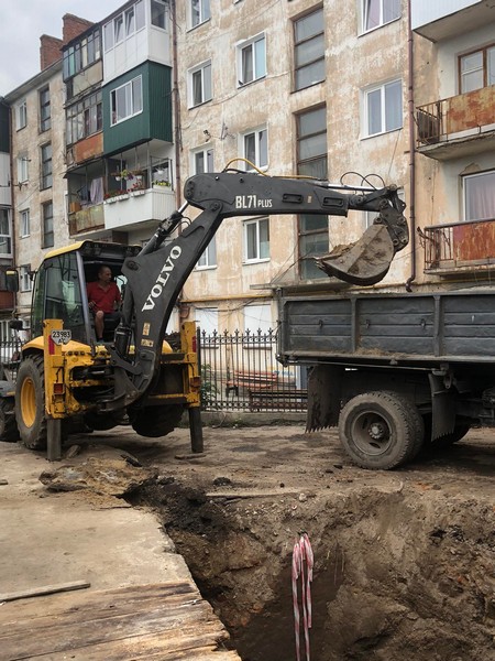 У центрі Володимира замінили частину каналізаційних мереж