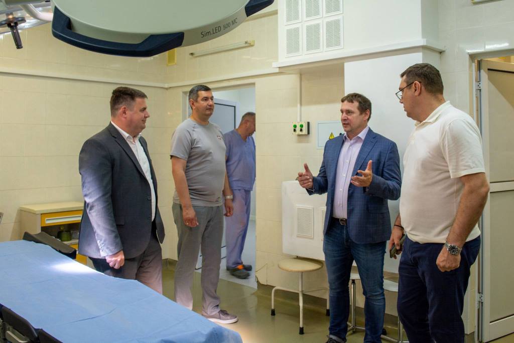 Чеські консули завітали до головної лікарні Волині