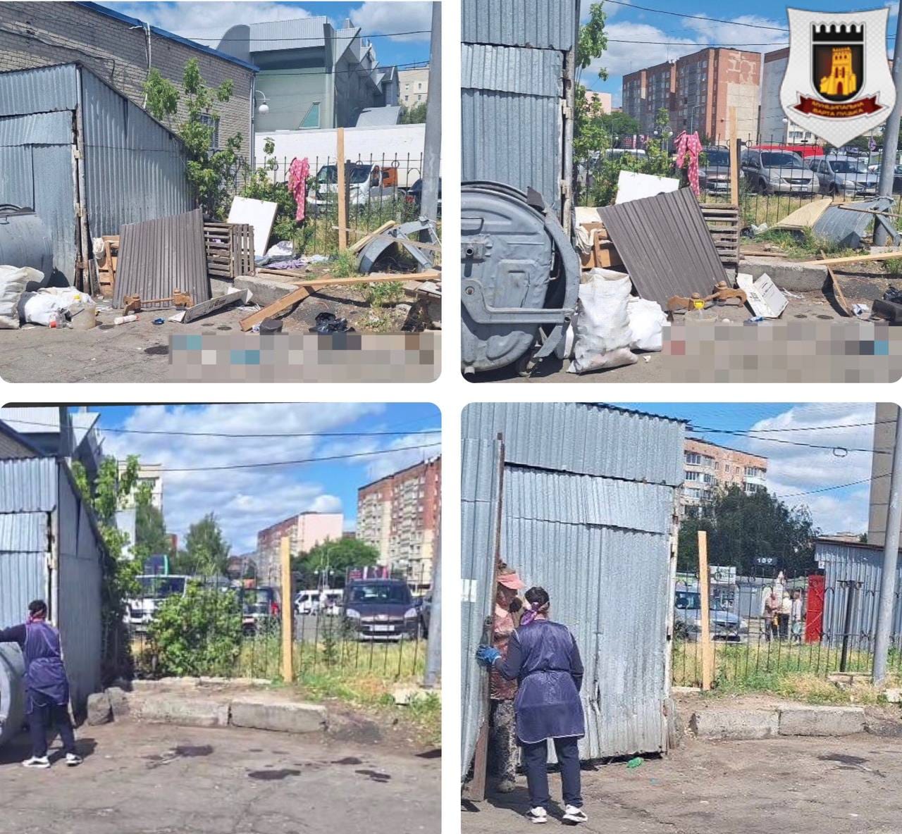 У Луцьку муніципали виявили антисанітарію біля автостанції