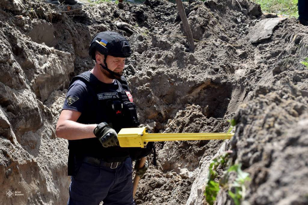 На будівельному майданчику на Ковельщині виявили небезпечну знахідку