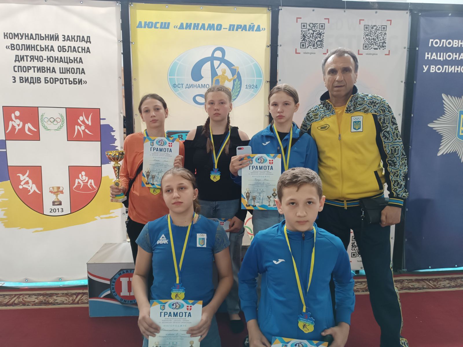 Юні ковельські борці повернулися з нагородами з Всеукраїнського турніру