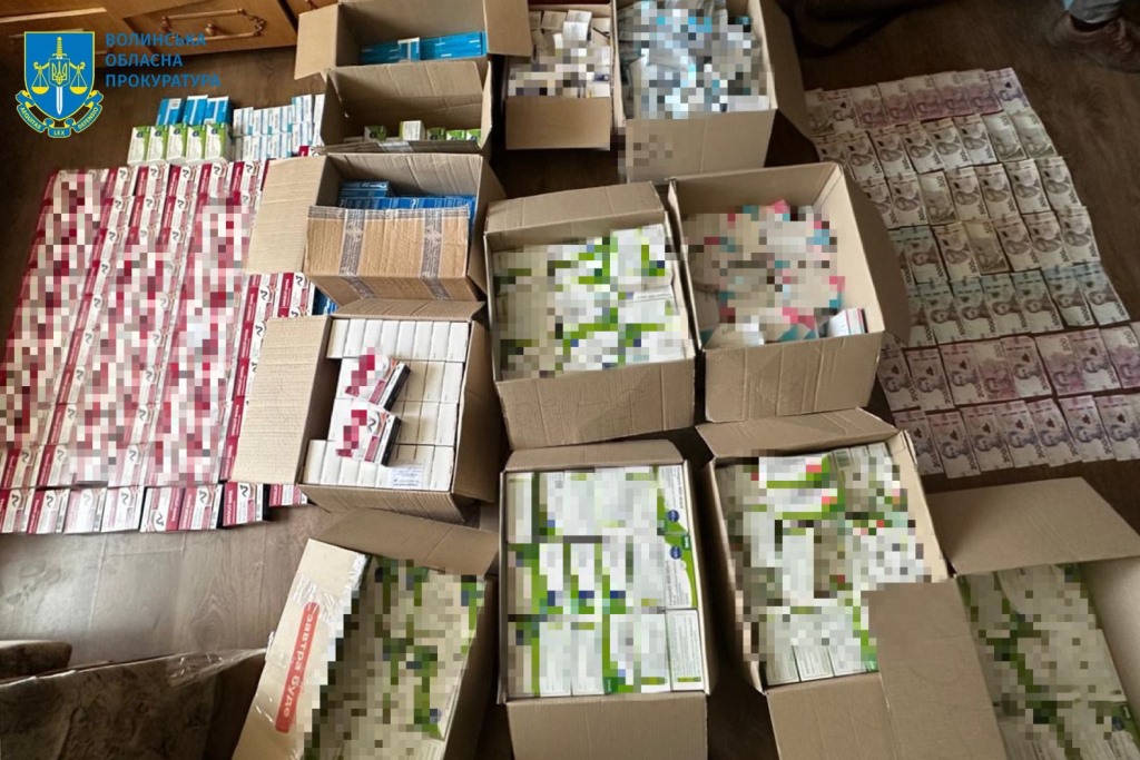 На Волині перекрили канал ввезення в Україну фальсифікованих медичних препаратів виробництва росії та білорусі