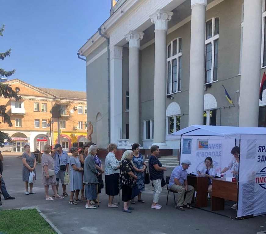 У Нововолинську вчергове організували «Ярмарок здоров’я»