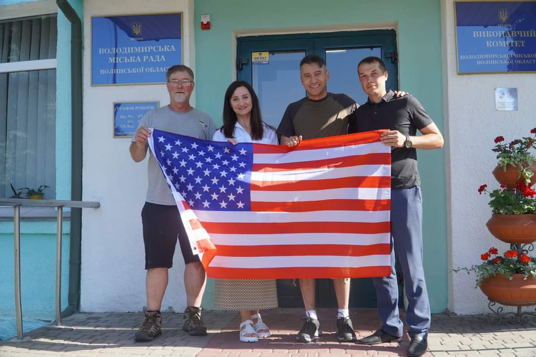 У Володимирі побували волонтери зі США